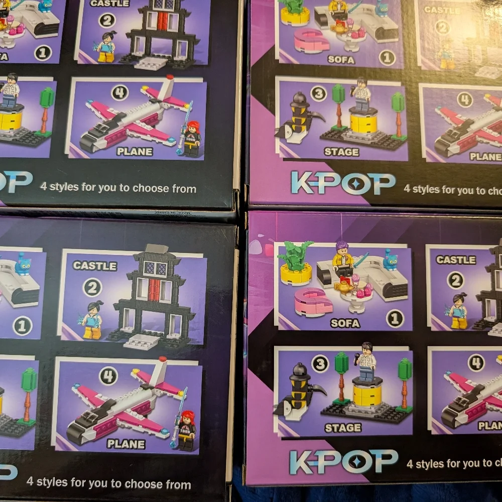 1 New KPOP Building Set - Pick One